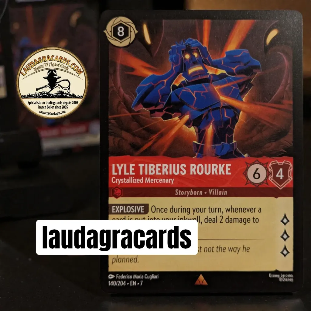 [LORCAZ140] 140  Lyle Tiberius Rourke - Crystallized Mercenary  Single Card