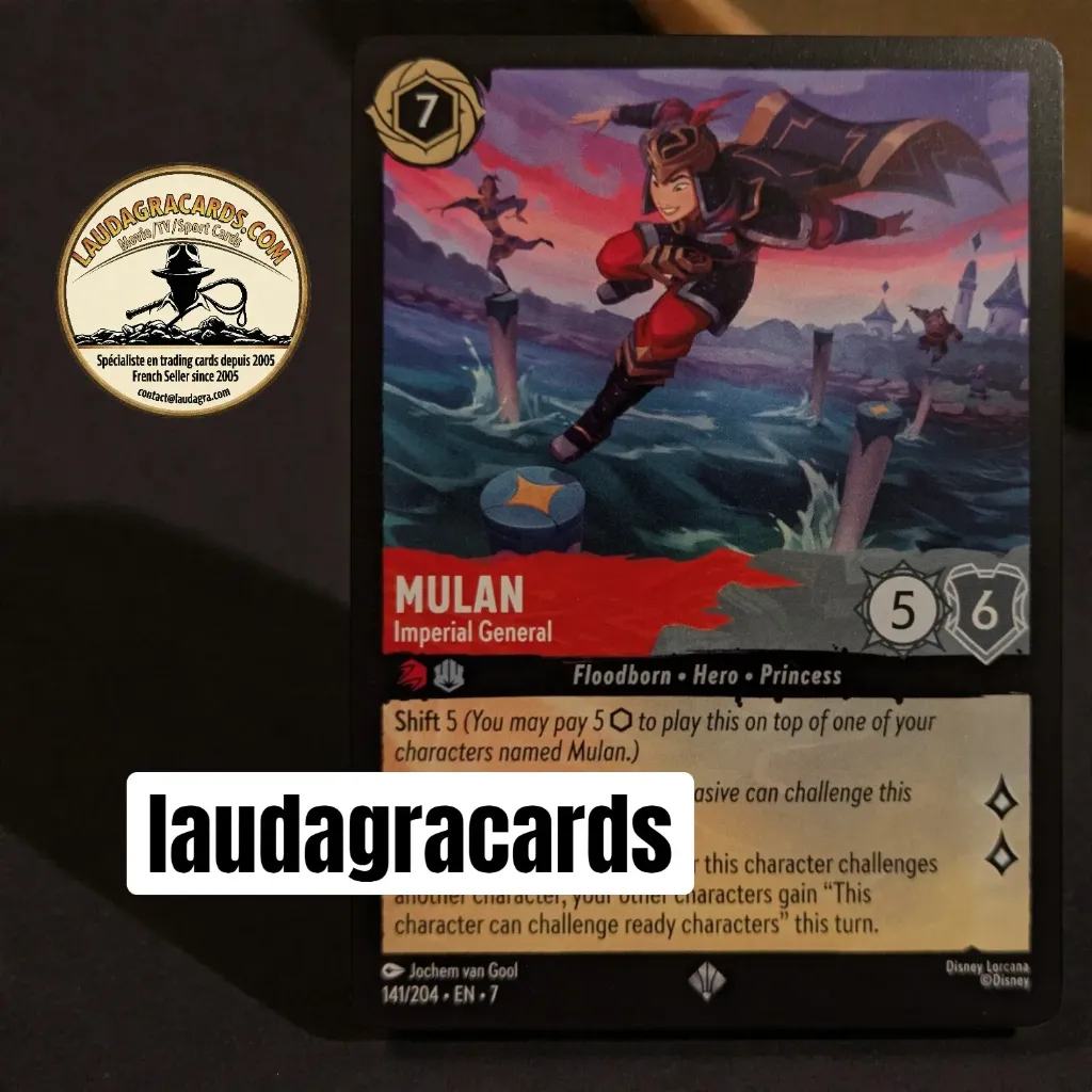 [LORCAZ141] 141  Mulan - Imperial General  Single Card