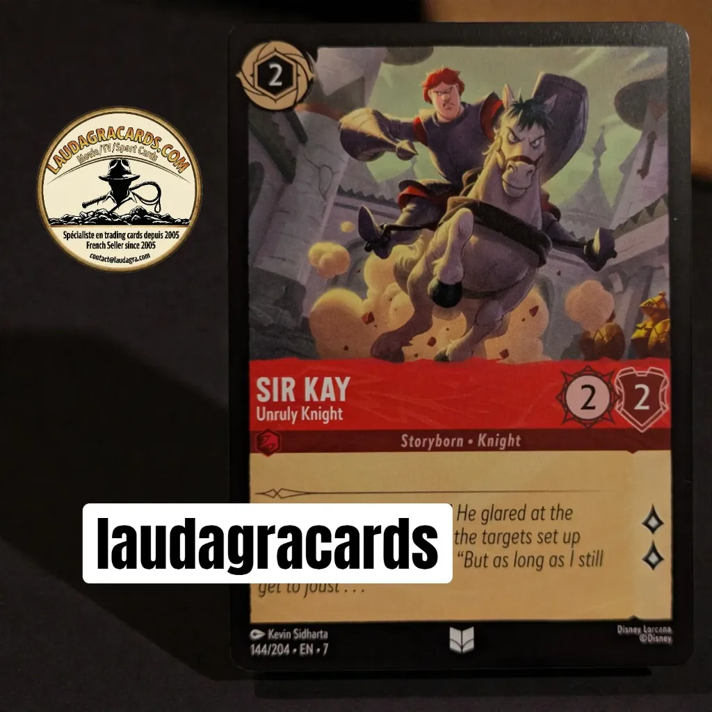 [LORCAZ144] 144  Sir Kay - Unruly Knight  Single Card