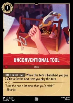 150  Unconventional Tool  Single Card