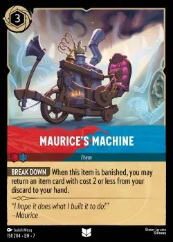 151  Maurice's Machine  Single Card