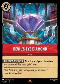 152  Devil's Eye Diamond  Single Card