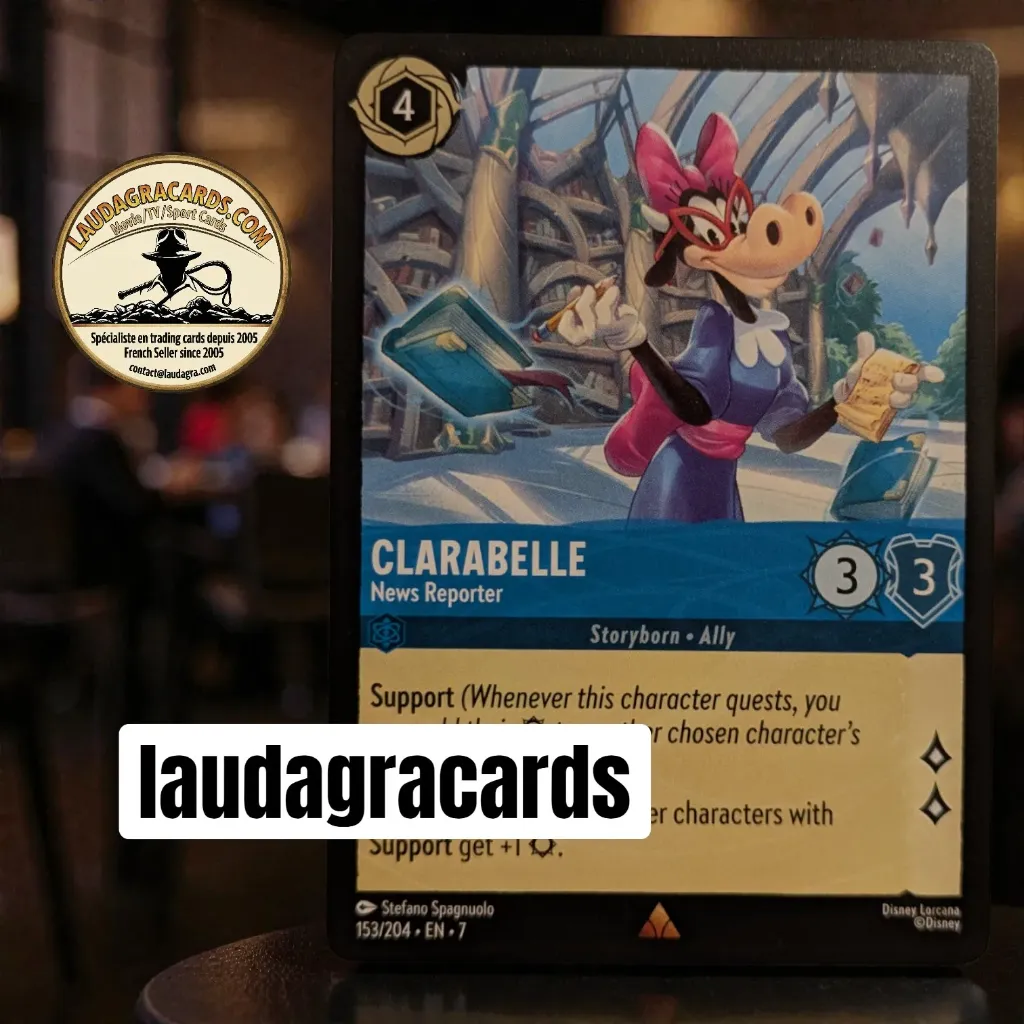 [LORCAZ153] 153  Clarabelle - News Reporter  Single Card