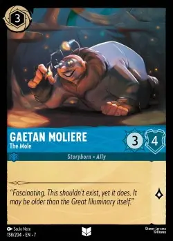 158  Gaetan Moliere - The Mole  Single Card