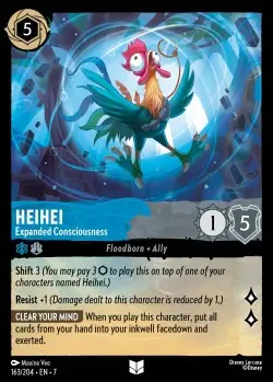 163  Heihei - Expanded Consciousness  Single Card