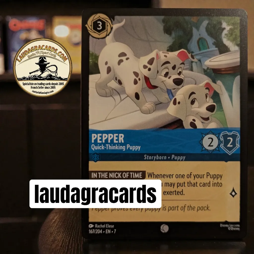 [LORCAZ167] 167  Pepper - Quick-Thinking Puppy  Single Card