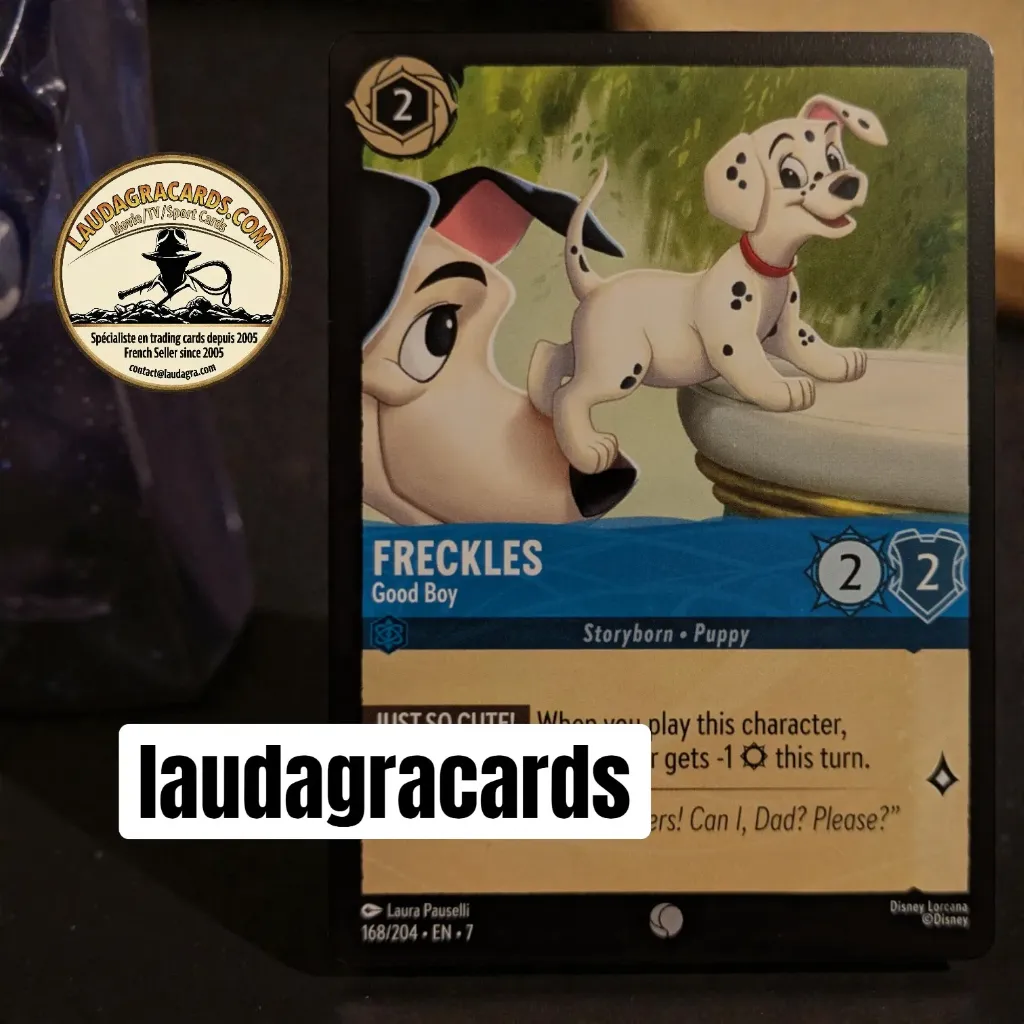[LORCAZ168] 168  Freckles - Good Boy  Single Card