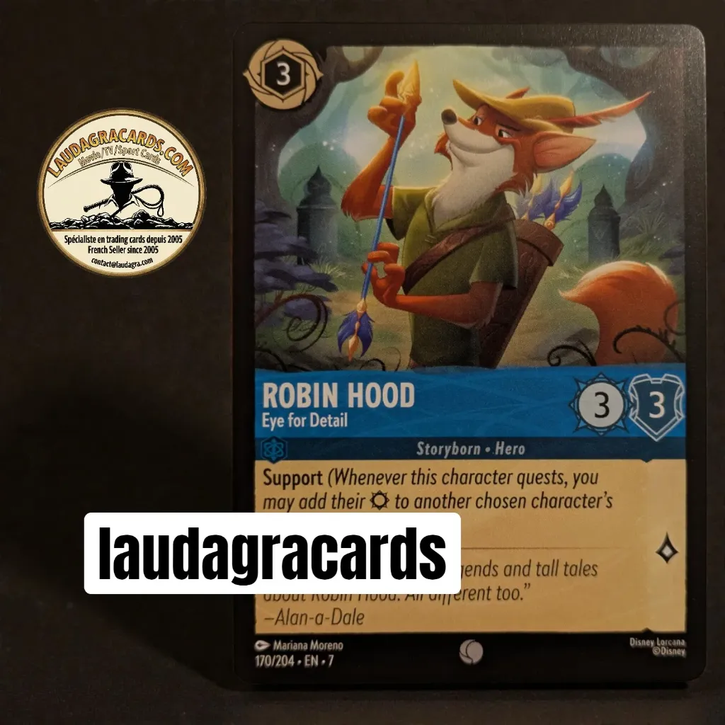[LORCAZ170] 170  Robin Hood - Eye for Detail  Single Card