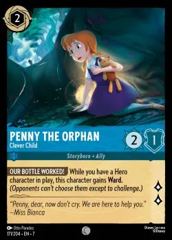 171  Penny the Orphan - Clever Child  Single Card