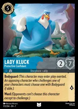 172  Lady Kluck - Protective Confidant  Single Card