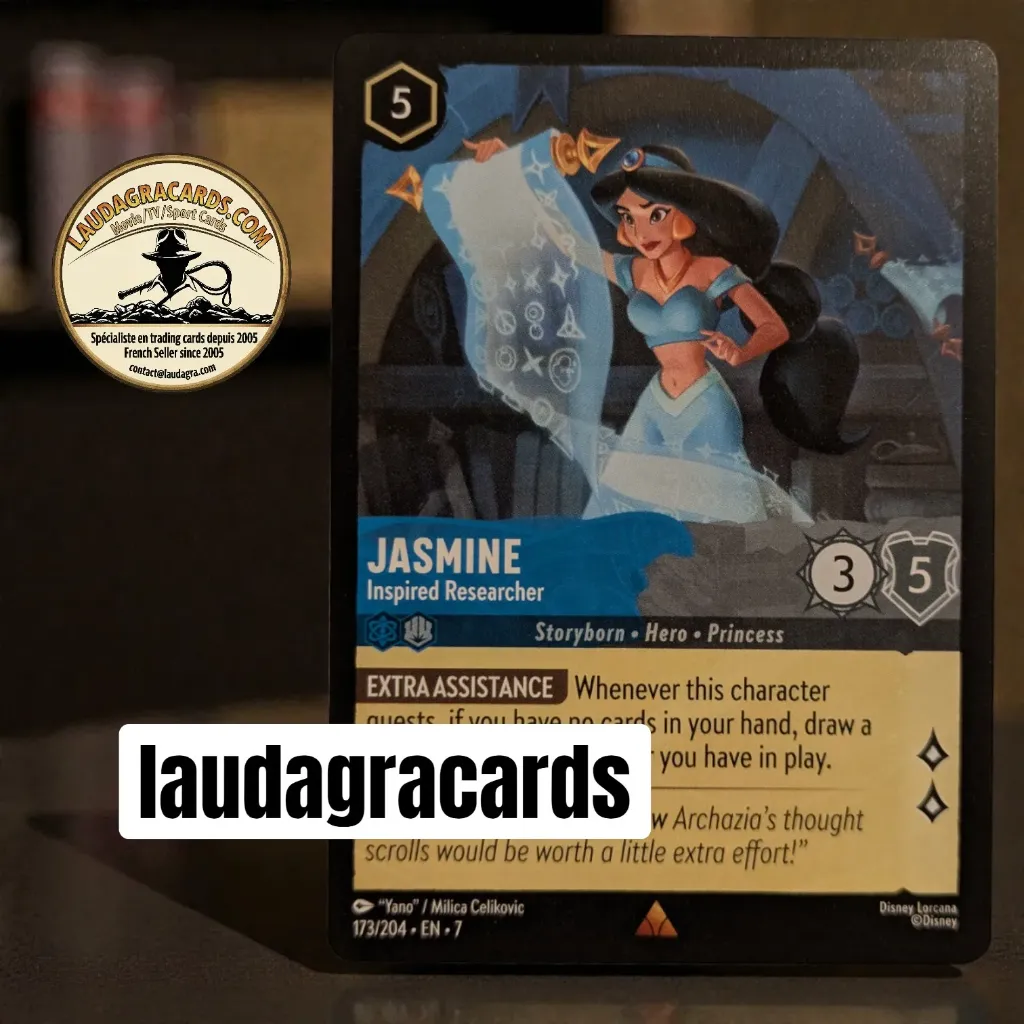 [LORCAZ173] 173  Jasmine - Inspired Researcher  Single Card