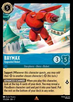 175  Baymax - Upgraded Robot  Single Card