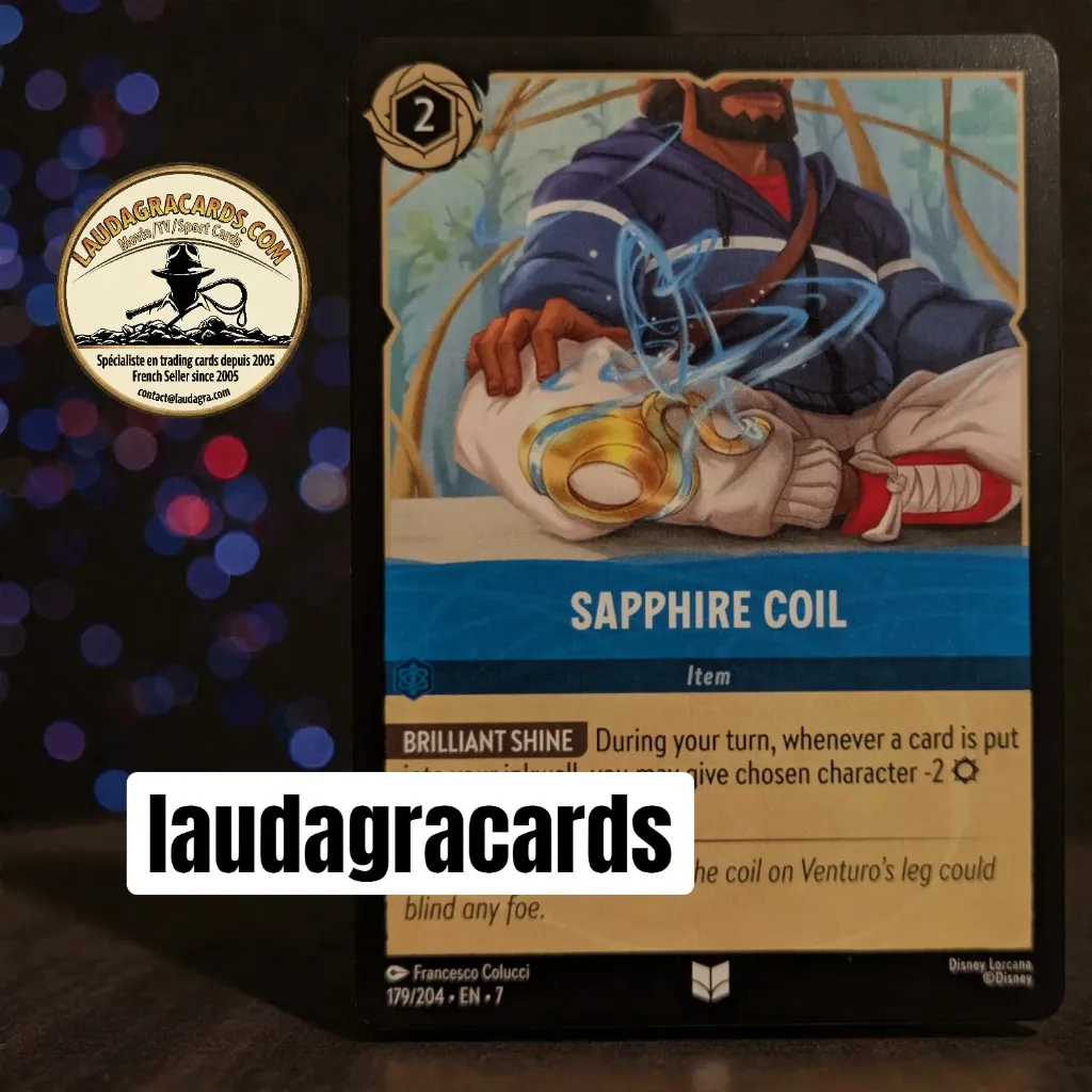 [LORCAZ179] 179  Sapphire Coil  Single Card