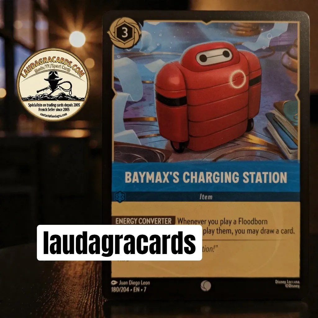 [LORCAZ180] 180  Baymax's Charging Station  Single Card