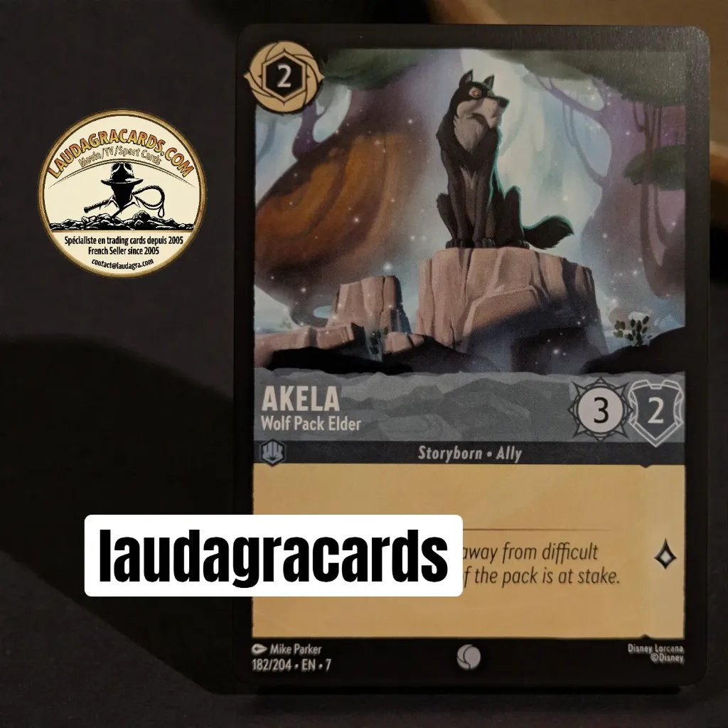 [LORCAZ182] 182  Akela - Wolf Pack Elder  Single Card