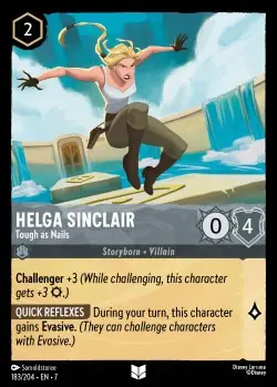 183  Helga Sinclair - Tough as Nails  Single Card