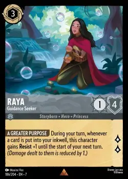 186  Raya - Guidance Seeker  Single Card