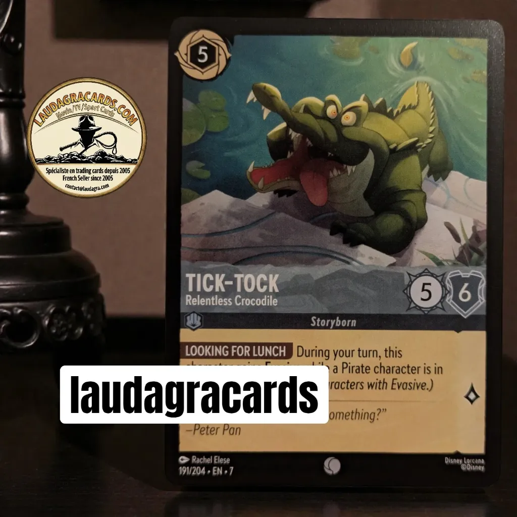 [LORCAZ191] 191  Tick-Tock - Relentless Crocodile  Single Card