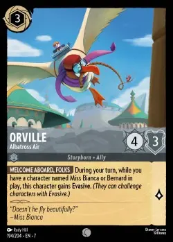 194  Orville - Albatross Air  Single Card