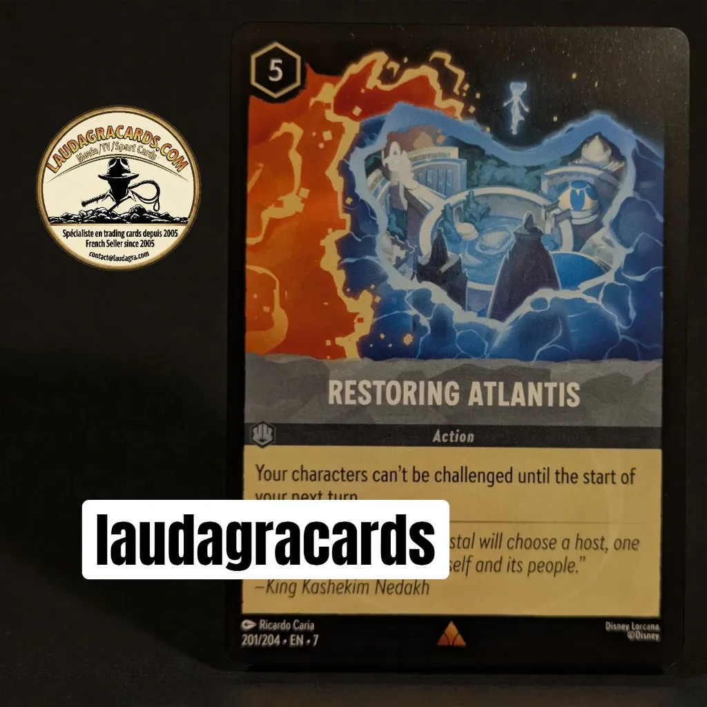 [LORCAZ201] 201  Restoring Atlantis  Single Card