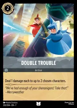 202  Double Trouble  Single Card