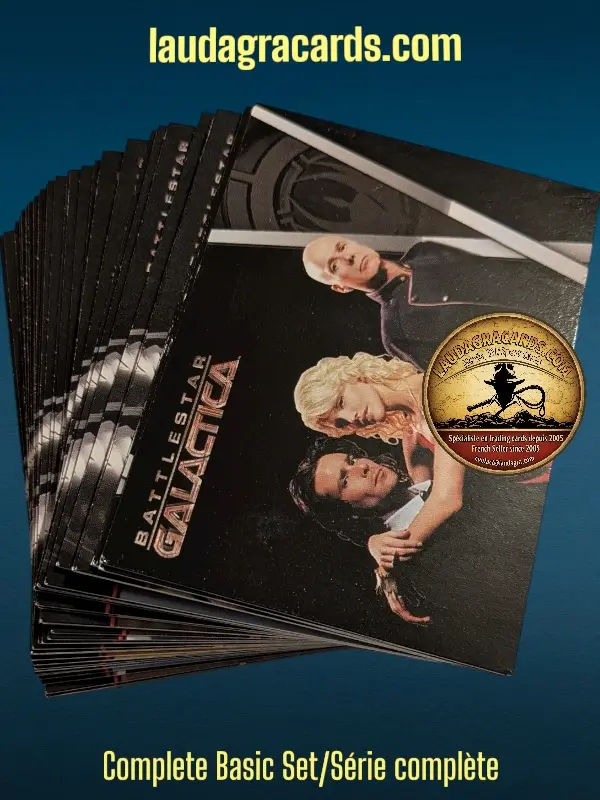 [GALAS01] BATTLESTAR GALACTICA SEASON 1 Base Set/Série complète de cards