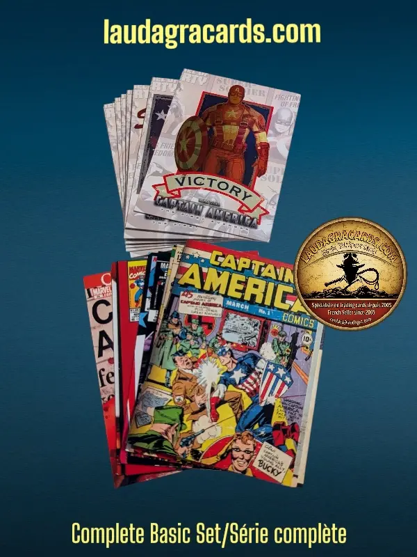 [CAPADOONS] CAPTAIN AMERICA FIRST AVENGER - ADD ONS Base Set/Série complète de cards
