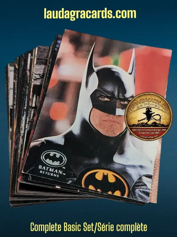 BATMAN RETURNS PREMIUM STADIUM CLUB Base Set/Série complète de cards
