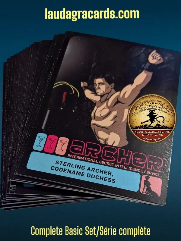 [ARCHER] ARCHER SEASONS 1-4 Base Set/Série complète de cards