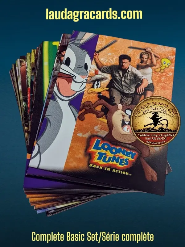 [LOONEY] LOONEY TUNES BACK IN ACTION Base Set/Série complète de cards