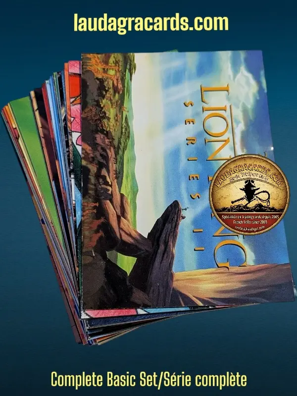 [LION 2] THE LION KING  SERIES 2 - DISNEY Base Set/Série complète de cards