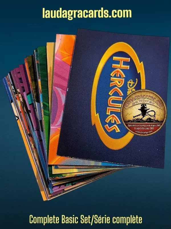 [HERCULES] HERCULES - DISNEY Base Set/Série complète de cards