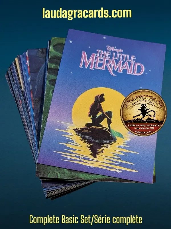 [LITTLEMER] THE LITTLE MERMAID - DISNEY Base Set/Série complète de cards