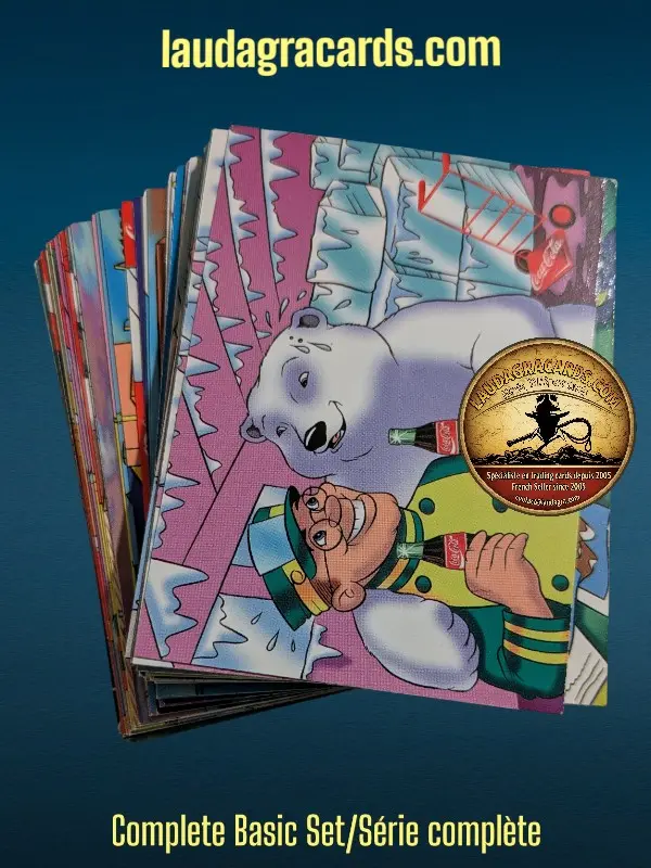 [COCABEARSS] COCA COLA POLAR BEARS Base Set/Série complète de cards