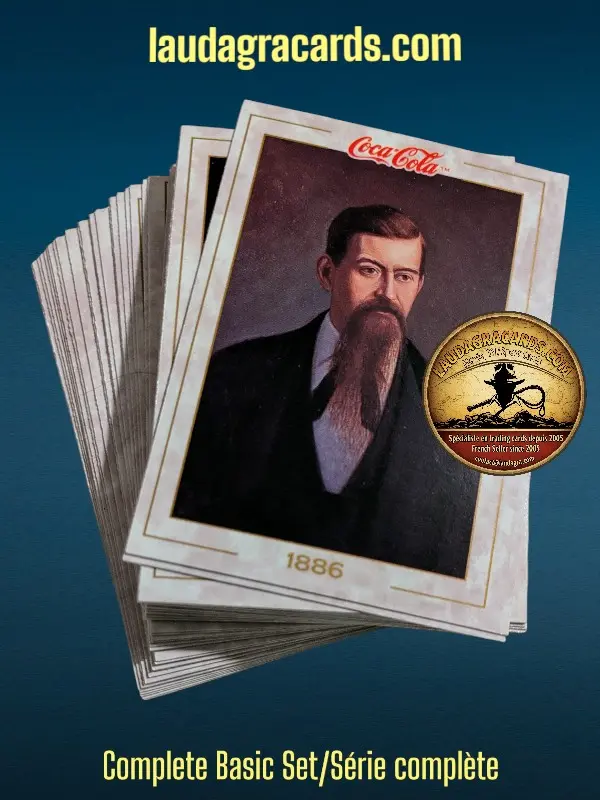 [COCA01] COCA COLA SERIES 1 Base Set/Série complète de cards