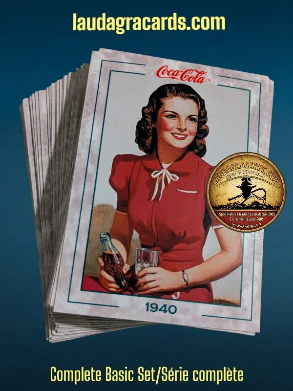 [COCA02] COCA COLA SERIES 2 Base Set/Série complète de cards