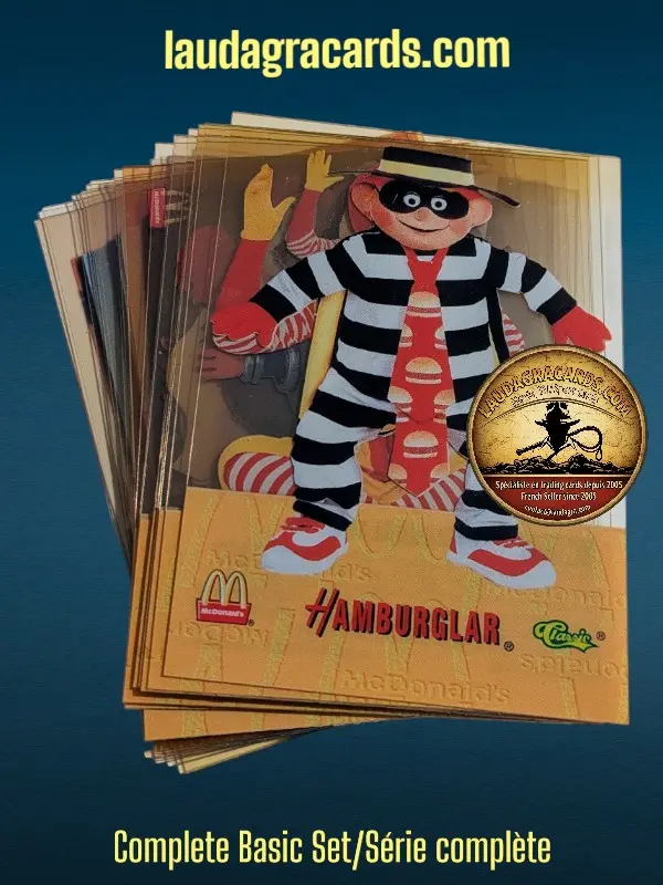 [MACDOAC] MAC DONALD HISTORY ACETATE CARDS Base Set/Série complète de cards