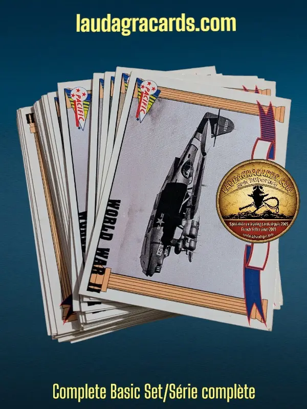 [WW2] WORLD WAR 2 50TH ANNIVERSARY Base Set/Série complète de cards