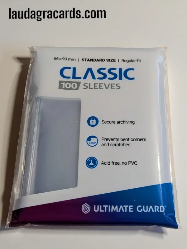 PACK 100 SLEEVES CLASSIC