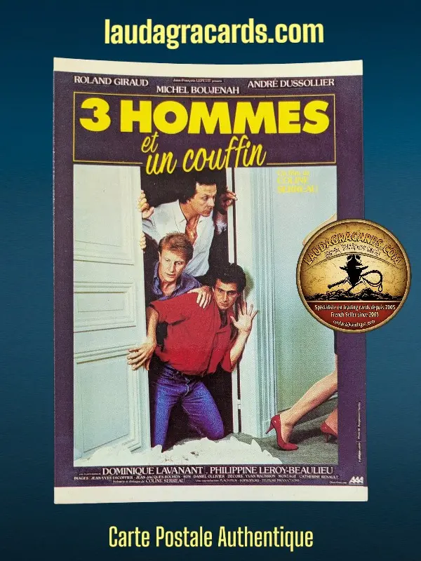 3 HOMMES ET UN COUFFIN