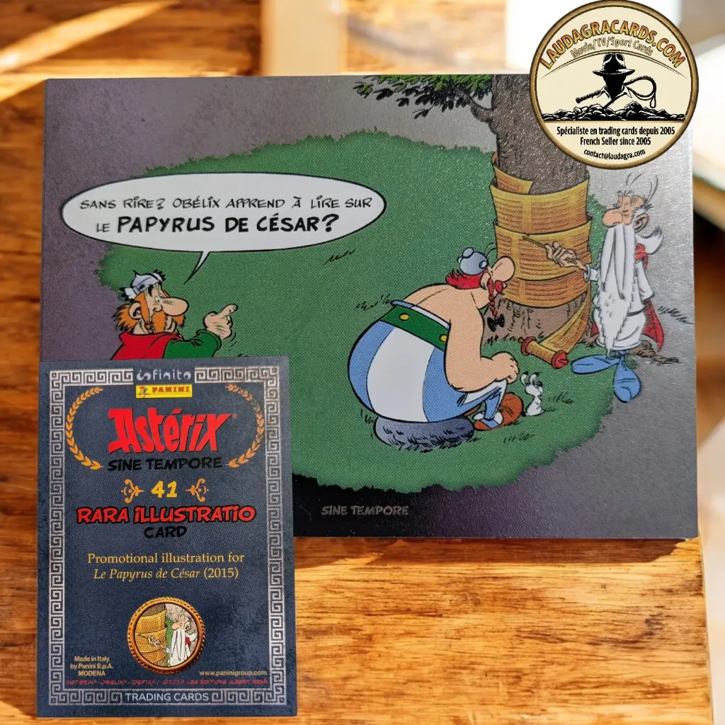 [PANAST041] 41. Illustration promotionnelle pour Le papyrus de César (2015)
