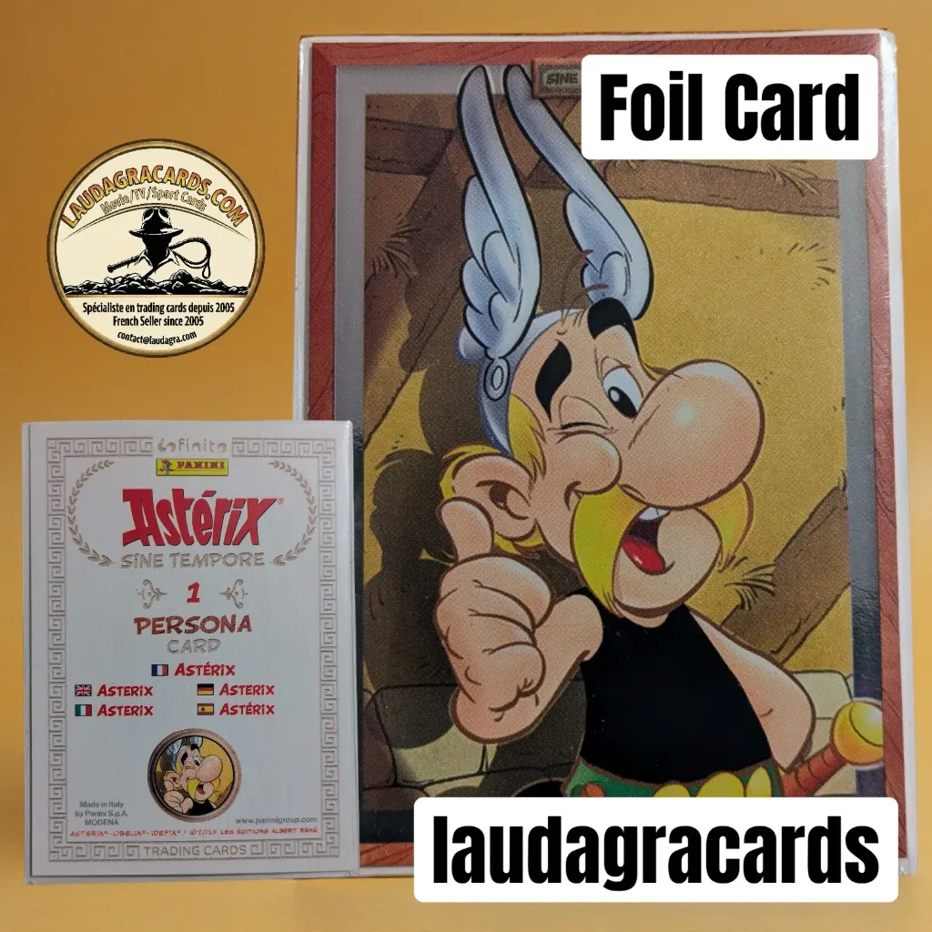[PANASTF1] 1. Astérix Foil Card