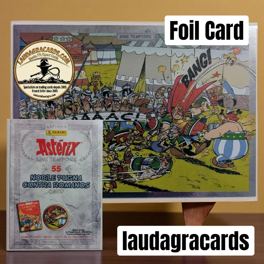 [PANASTF55] 55. Le menhir d'or Foil Card