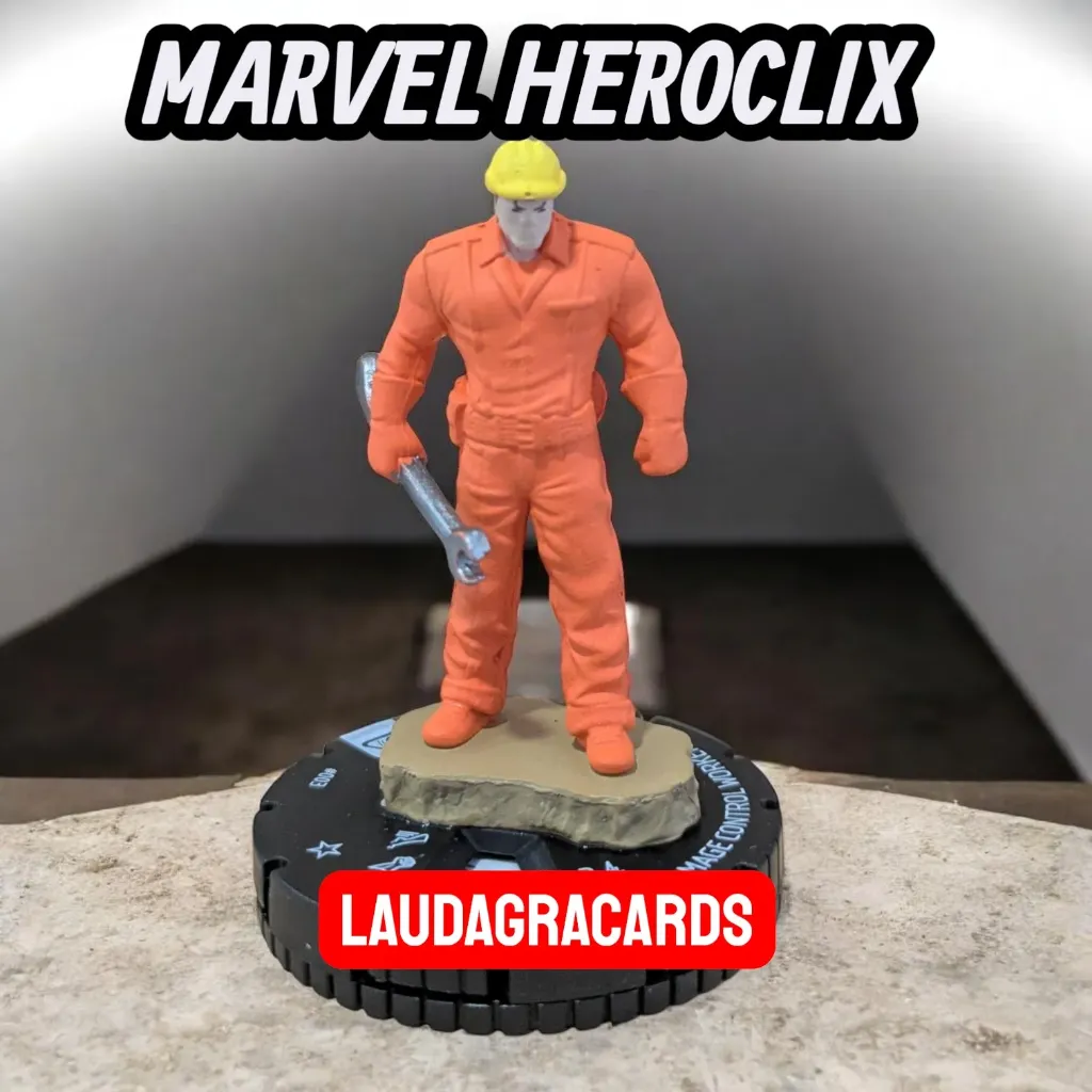 [HXSMASH05] DAMAGE CONTROL WORKER - 003 / Heroclix Marvel Smash and Destroy