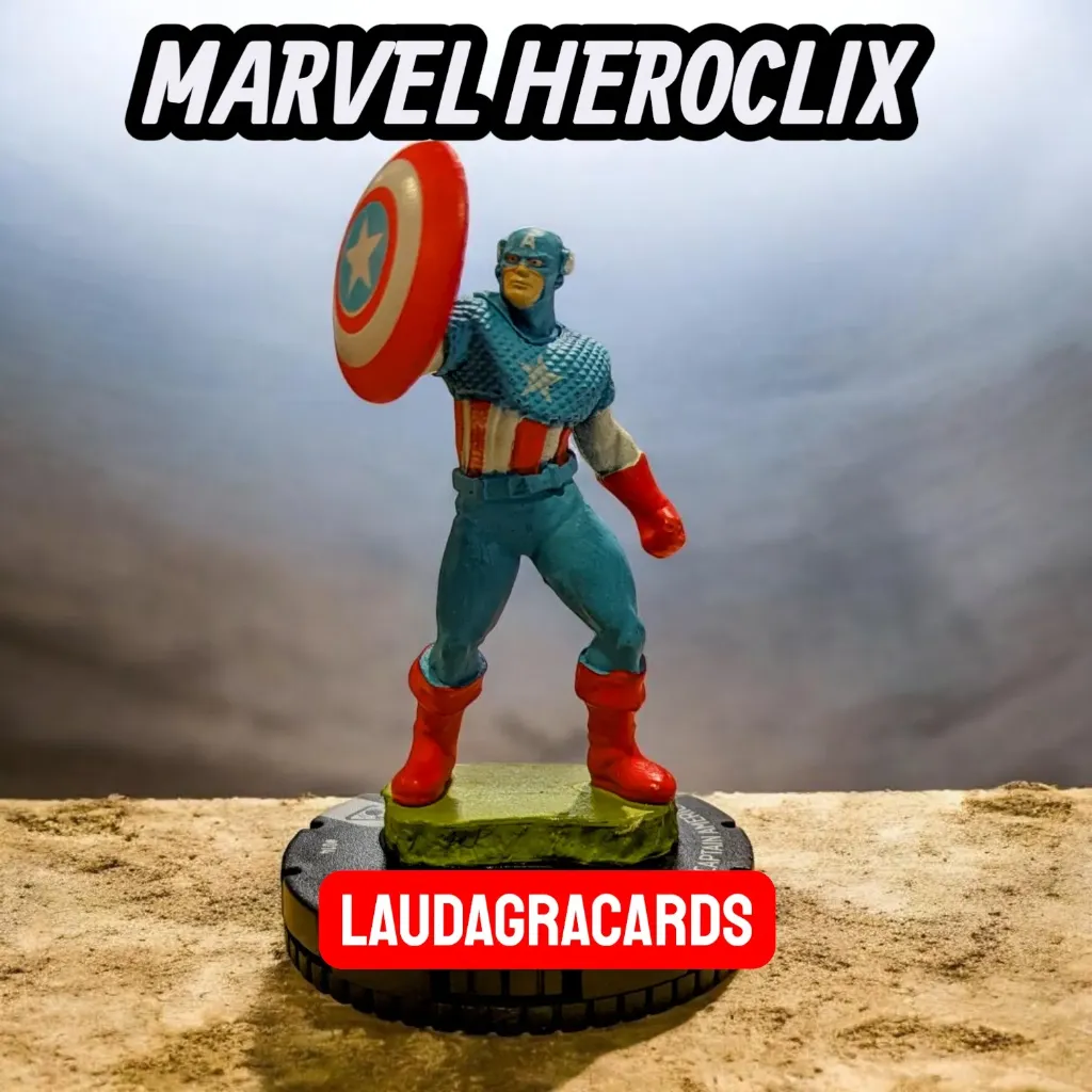 [HXSMASH27] CAPTAIN AMERICA - 014 / Heroclix Marvel Smash and Destroy