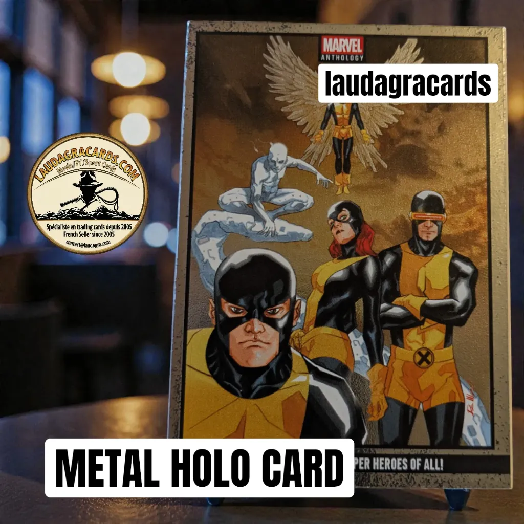 [ANTHMETAL 004] 004  X-Men: The Strangest Super Heroes of All!  - Metal Holo card
