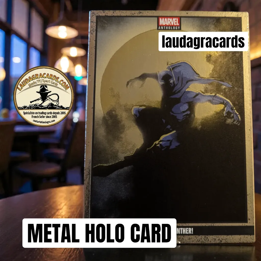 [ANTHMETAL 008] 008  The Black Panther!  - Metal Holo card
