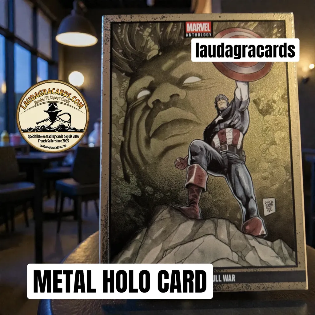[ANTHMETAL 011] 011  The Kree-Skrull War  - Metal Holo card