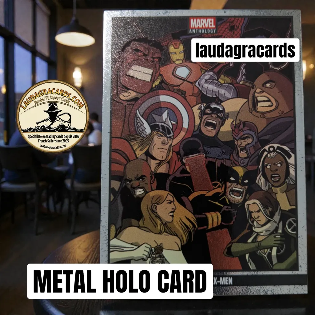 [ANTHMETAL 080] 080  Avengers Vs X-Men  - Metal Holo card