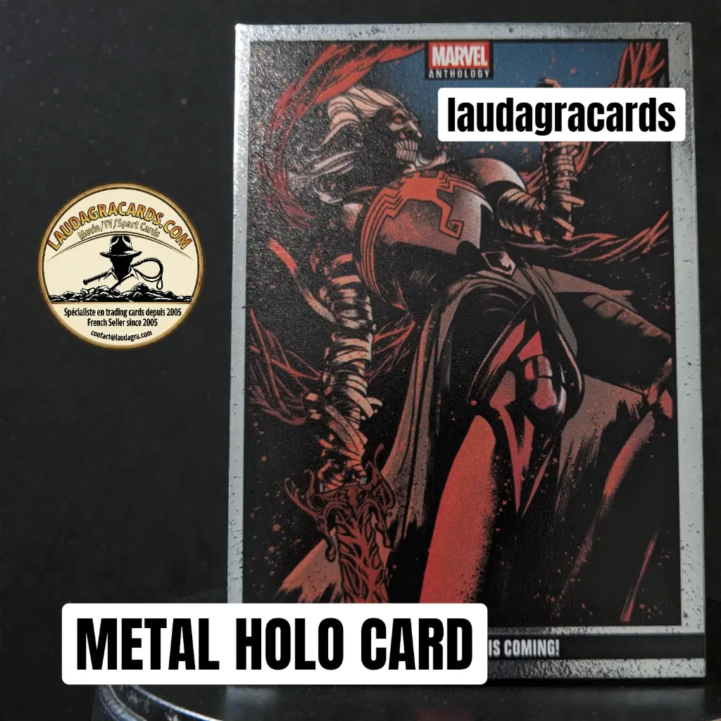 [ANTHMETAL 094] 094  The King in Black is Coming!  - Metal Holo card